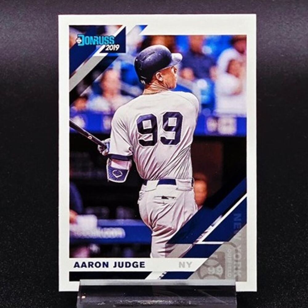 Aaron Judge 2019 Donruss Alternate Image SSP "99" New York Yankees Star